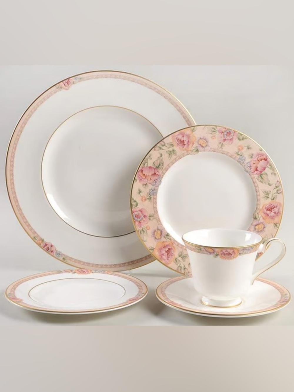 Royal Doulton Darjeeling 5 Piece Place Setting